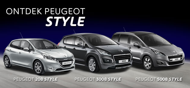 Peugeot Style bij Auto Ridderhof!
